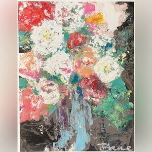 Floral Abstract Art Print